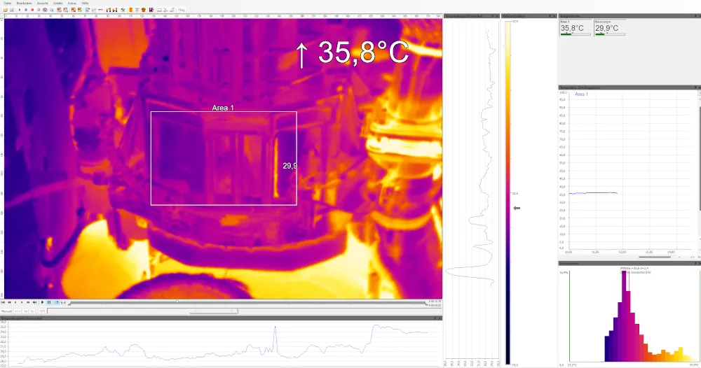 온도 변화를 신속하게 감지하여 적절한 윤활 상태를 확인하고 기어박스 손상 예방